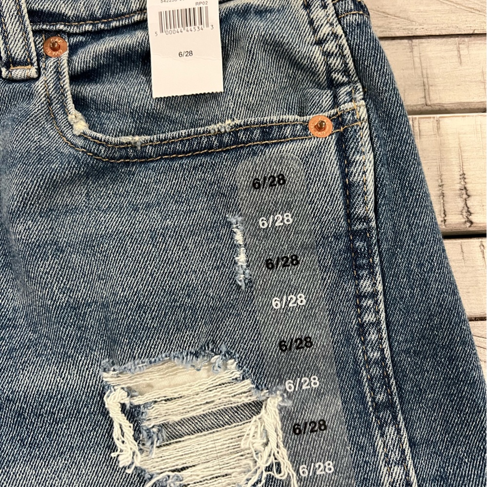 Brand new with tags distressed jean shorts - Picture 2 of 4